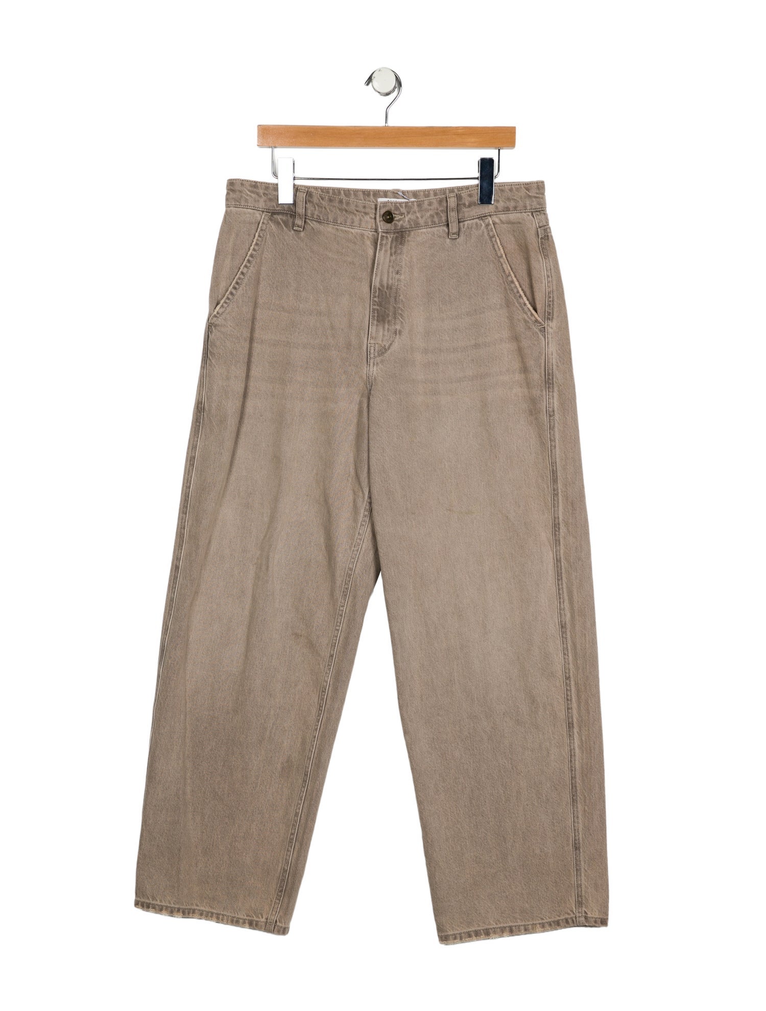 Gauchere High-Rise Wide Leg Jeans