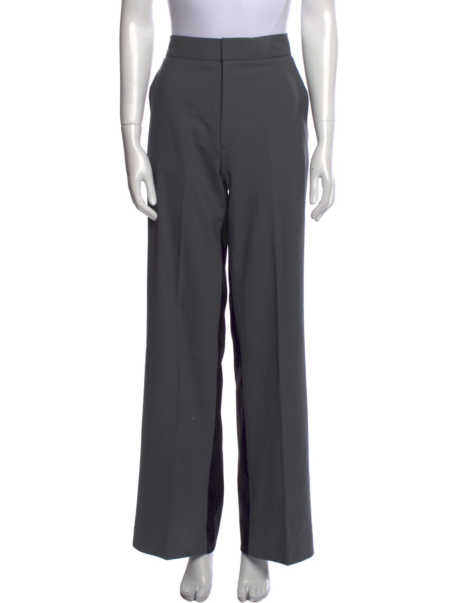 Gauchere Virgin Wool Wide Leg Pants