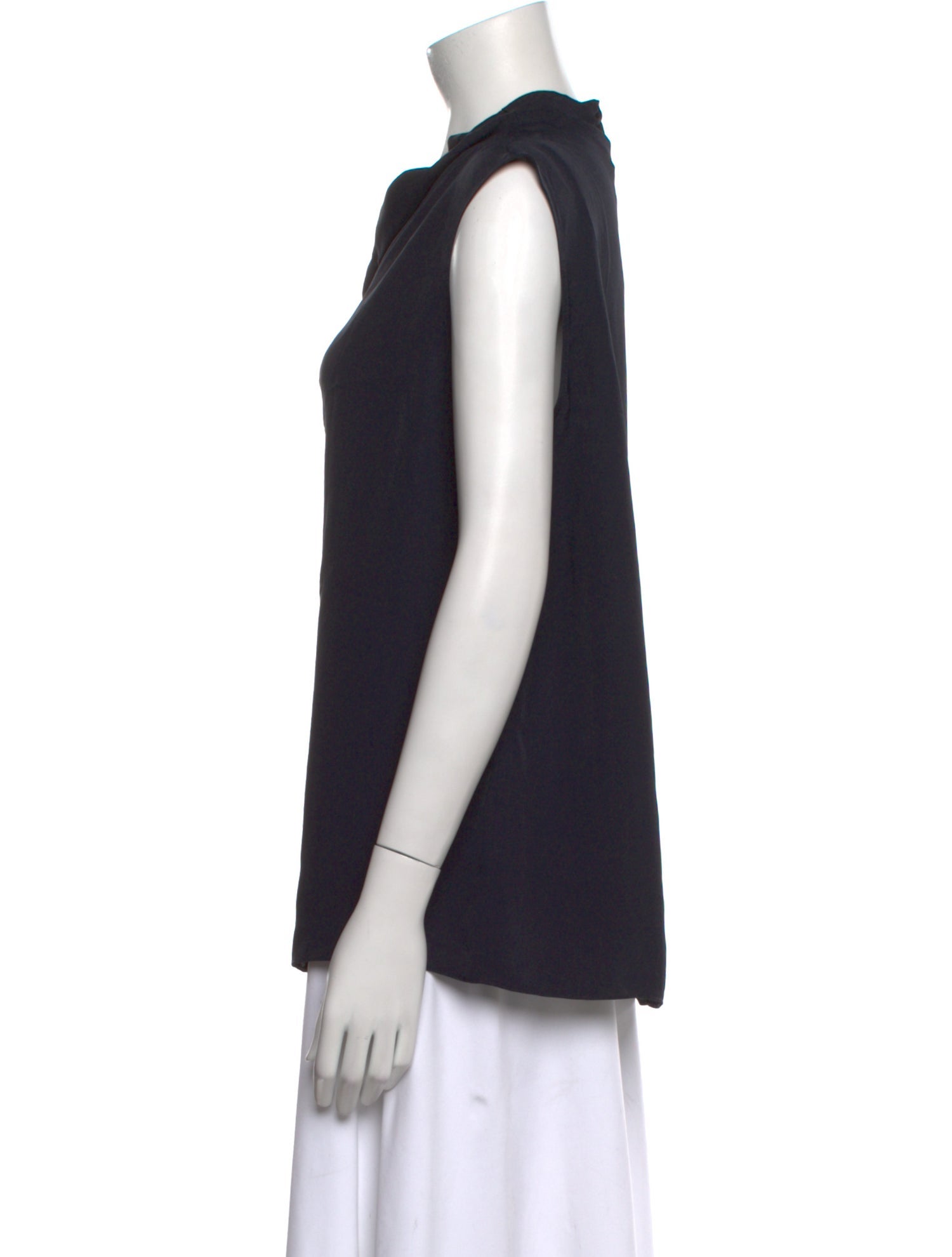 Gauchere Cowl Neck Sleeveless Top w/ Tags