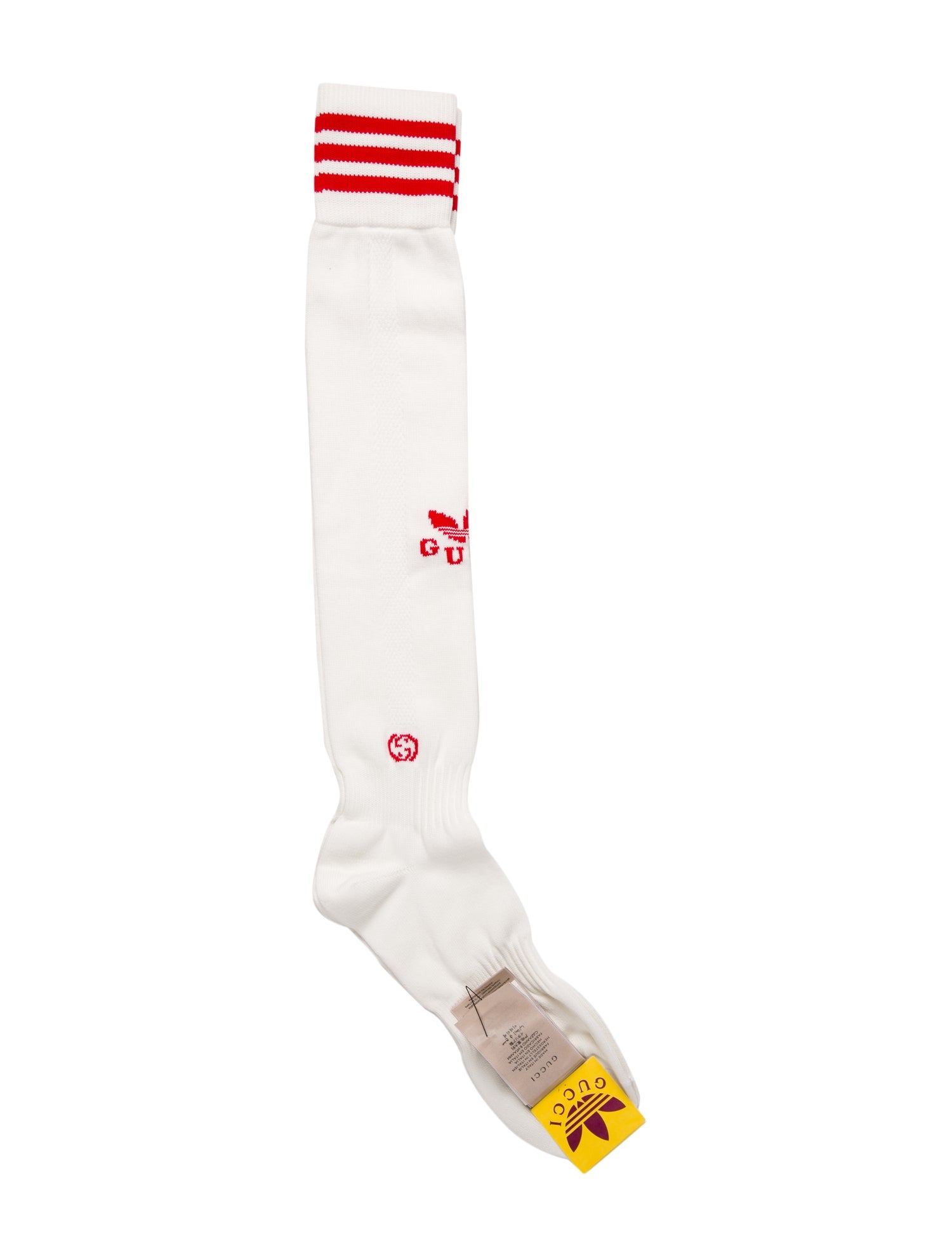 レッグウェア Gucci x adidas long cotton web socks Gucci x adidas long cotton web socks