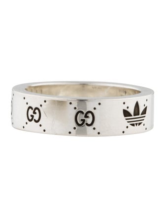 Gucci x Adidas Engraved Ring
