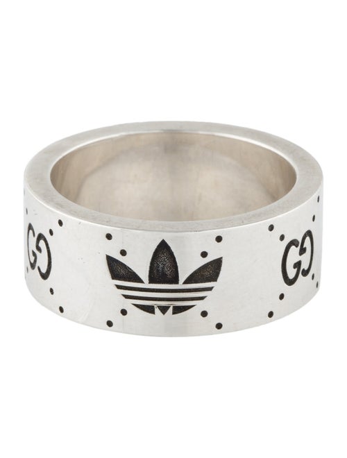 Gucci x Adidas Engraved GG Wide Band