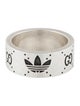 Gucci x Adidas Engraved GG Wide Band
