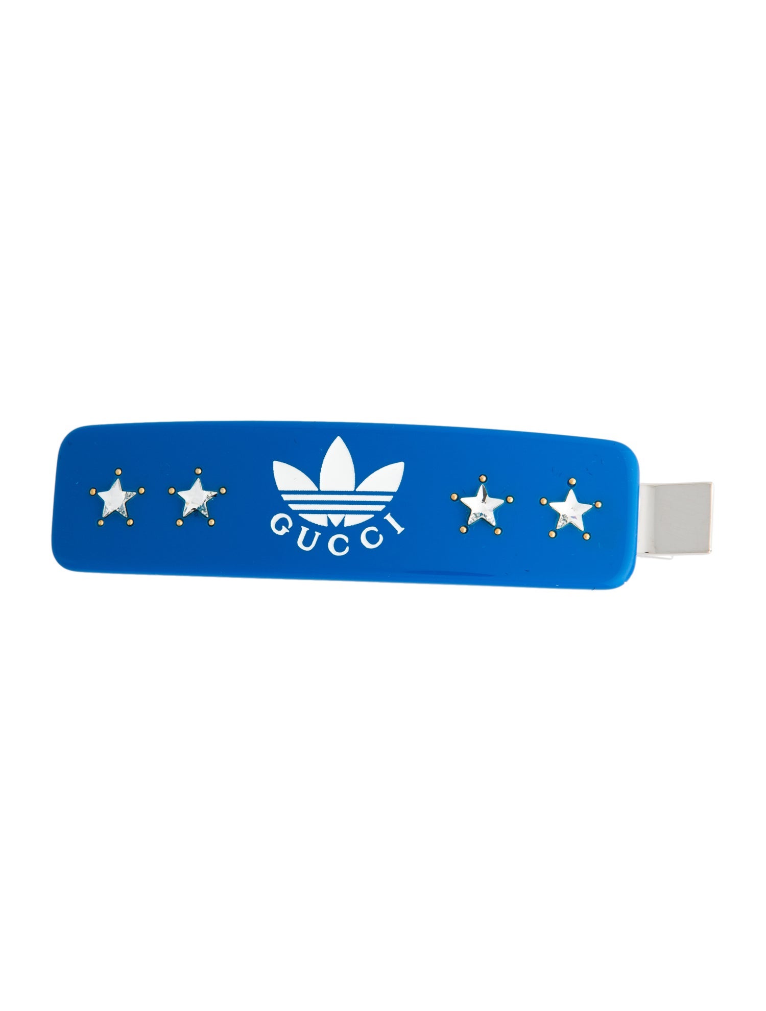 Gucci x Adidas Logo Hair Clip w/ Tags - Blue Hair