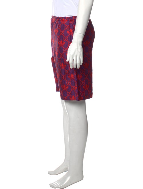 Gucci x Adidas Silk Athletic Shorts