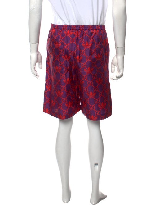 Gucci x Adidas Silk Athletic Shorts