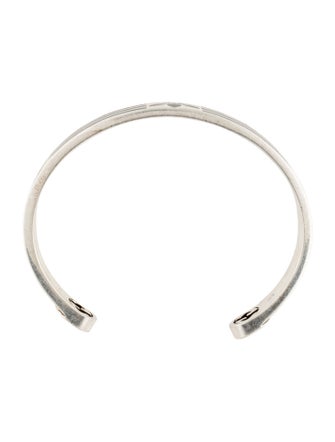 Gucci x Adidas Enamel Logo Sport Cuff Bracelet