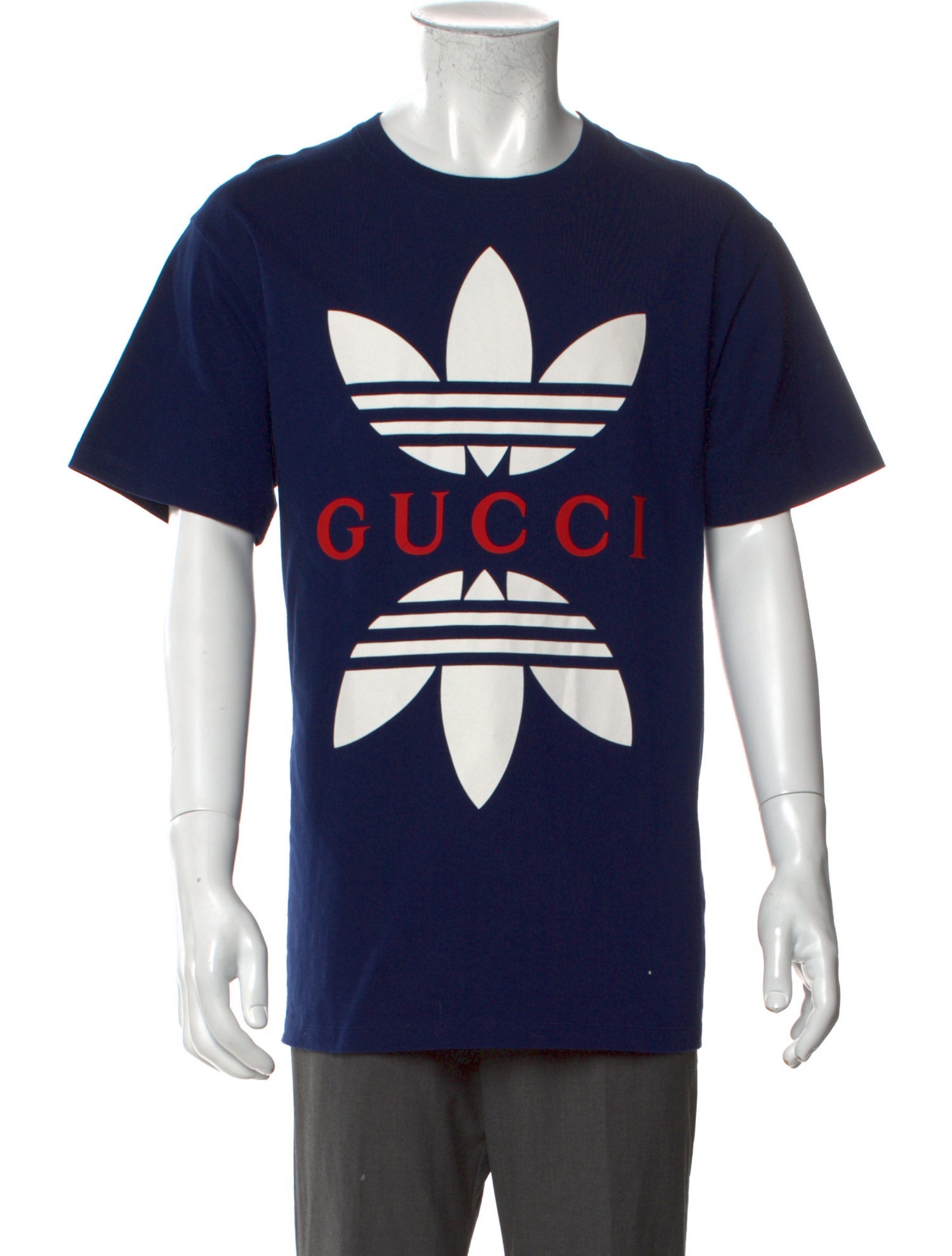 Gucci x Adidas Gucci x adidas 2022 Web Accent T-Shirt - White T 