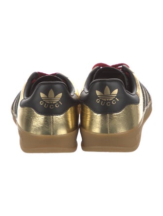 Gucci x Adidas Leather Sneakers
