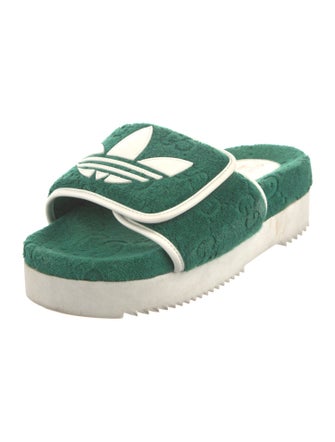 Gucci x Adidas 2022 GG Slides Slides