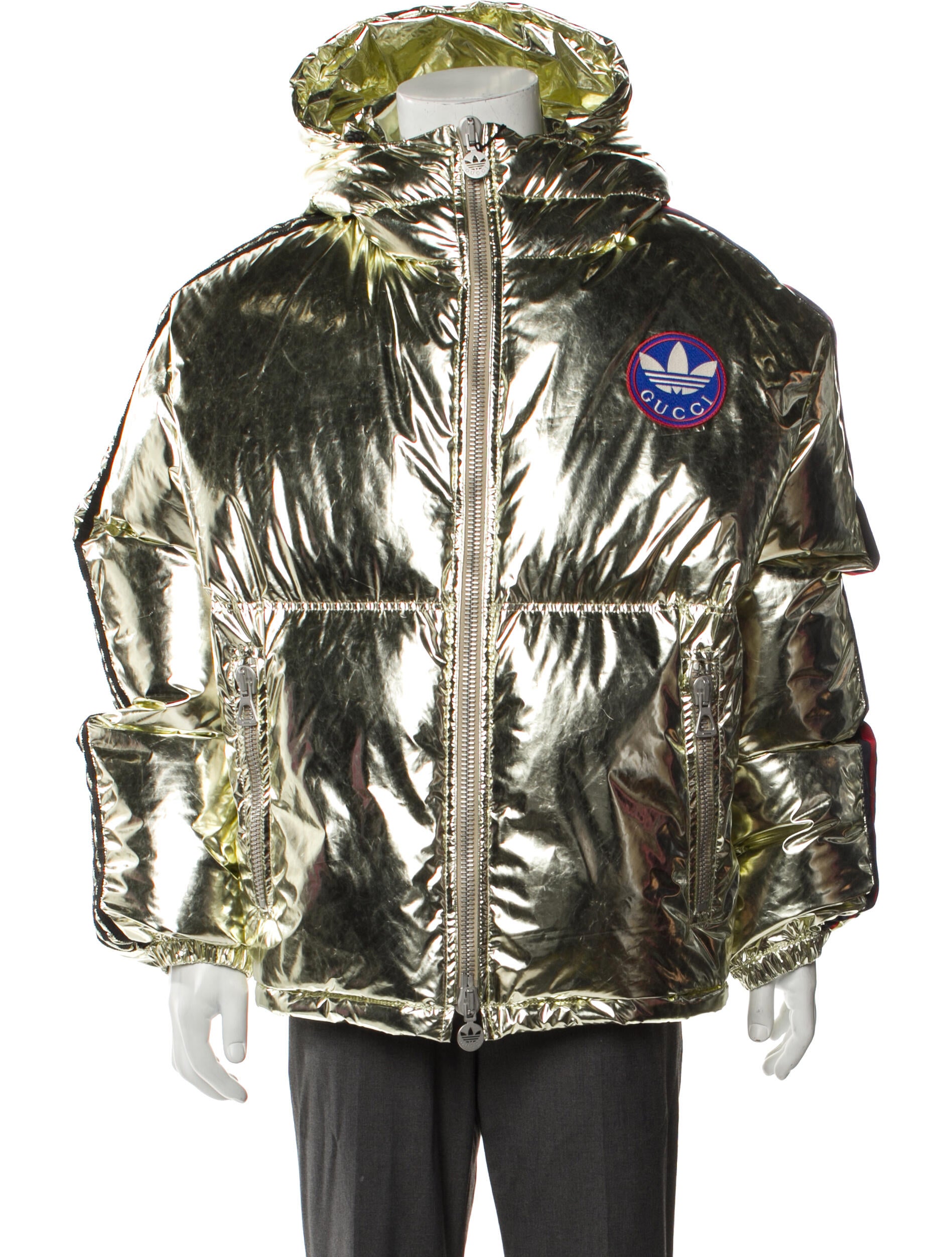 Gucci x Adidas Graphic Print Parka