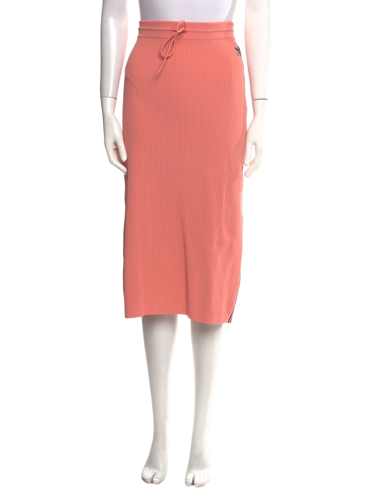 Gucci x Adidas Embroidered Accent Midi Length Skirt