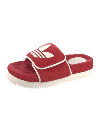 Gucci x Adidas Terry Cloth Slides