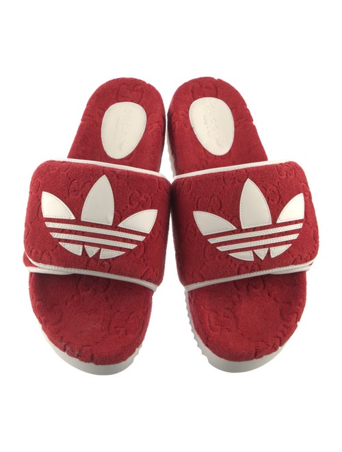Gucci x Adidas Terry Cloth Slides