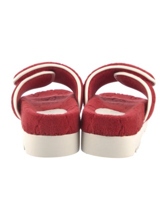 Gucci x Adidas Terry Cloth Slides