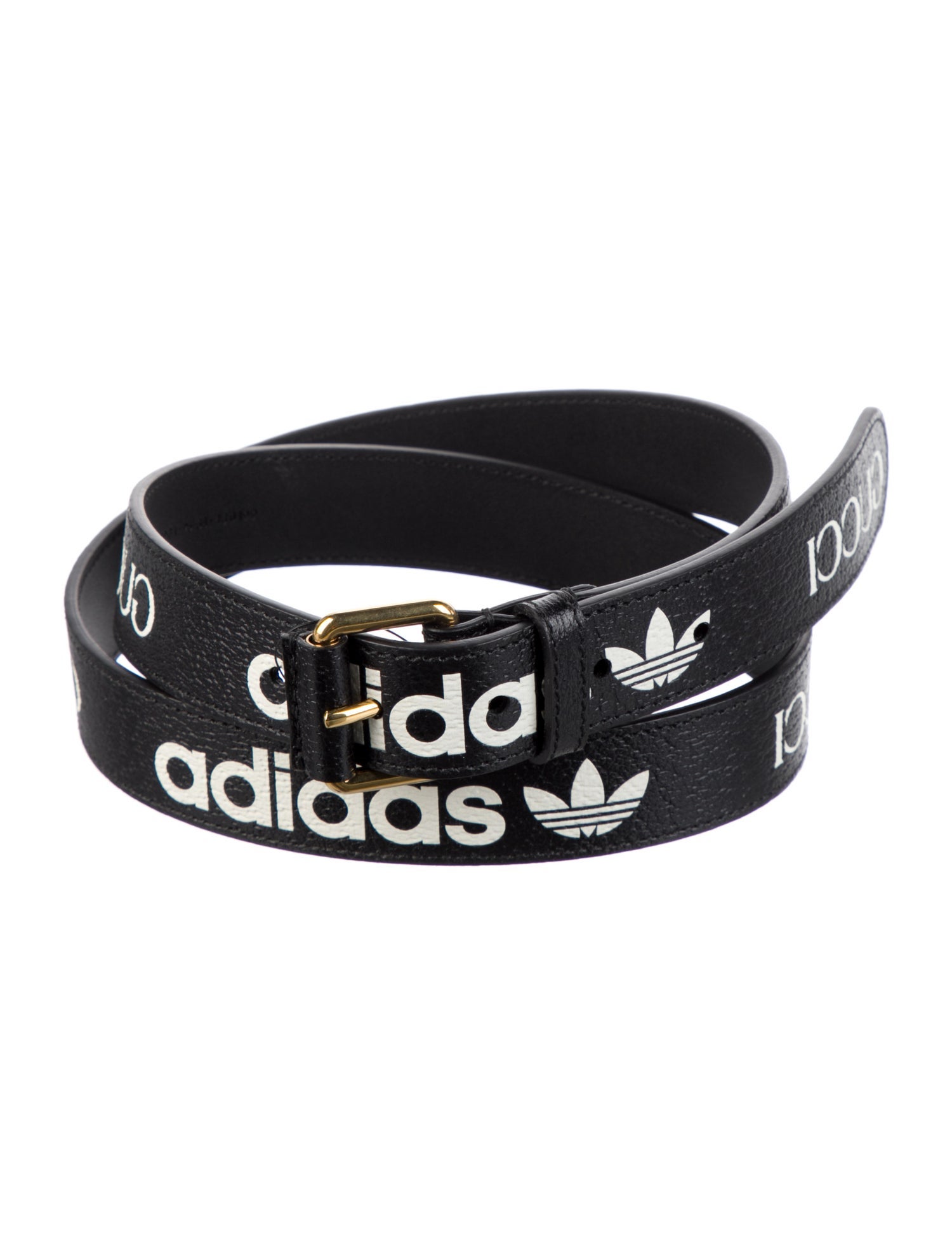 Gucci x Adidas 30MM Signature Logo Belt w/ Tags