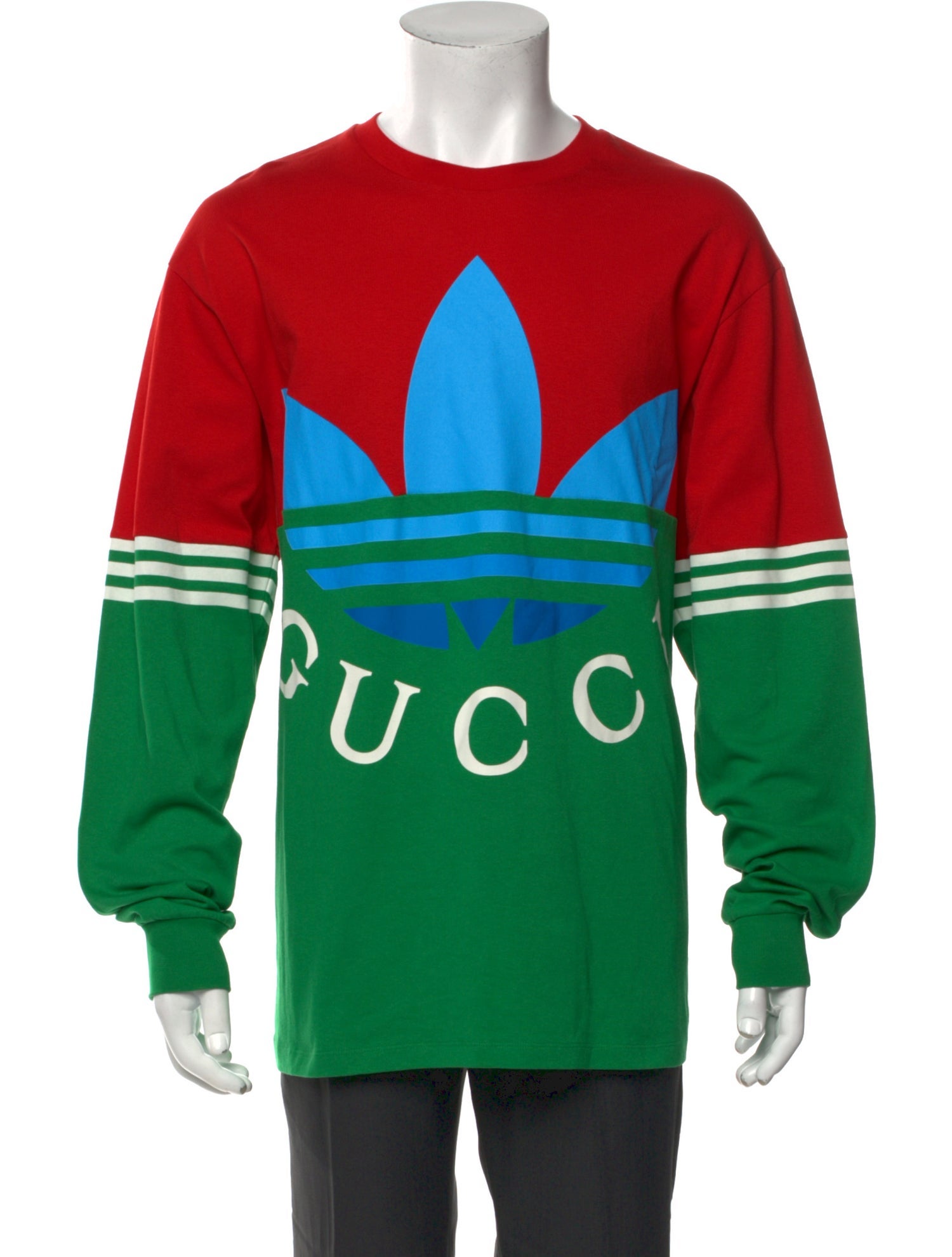 Gucci x Adidas 2022 GG Logo Blazer - Blue Suiting, Clothing