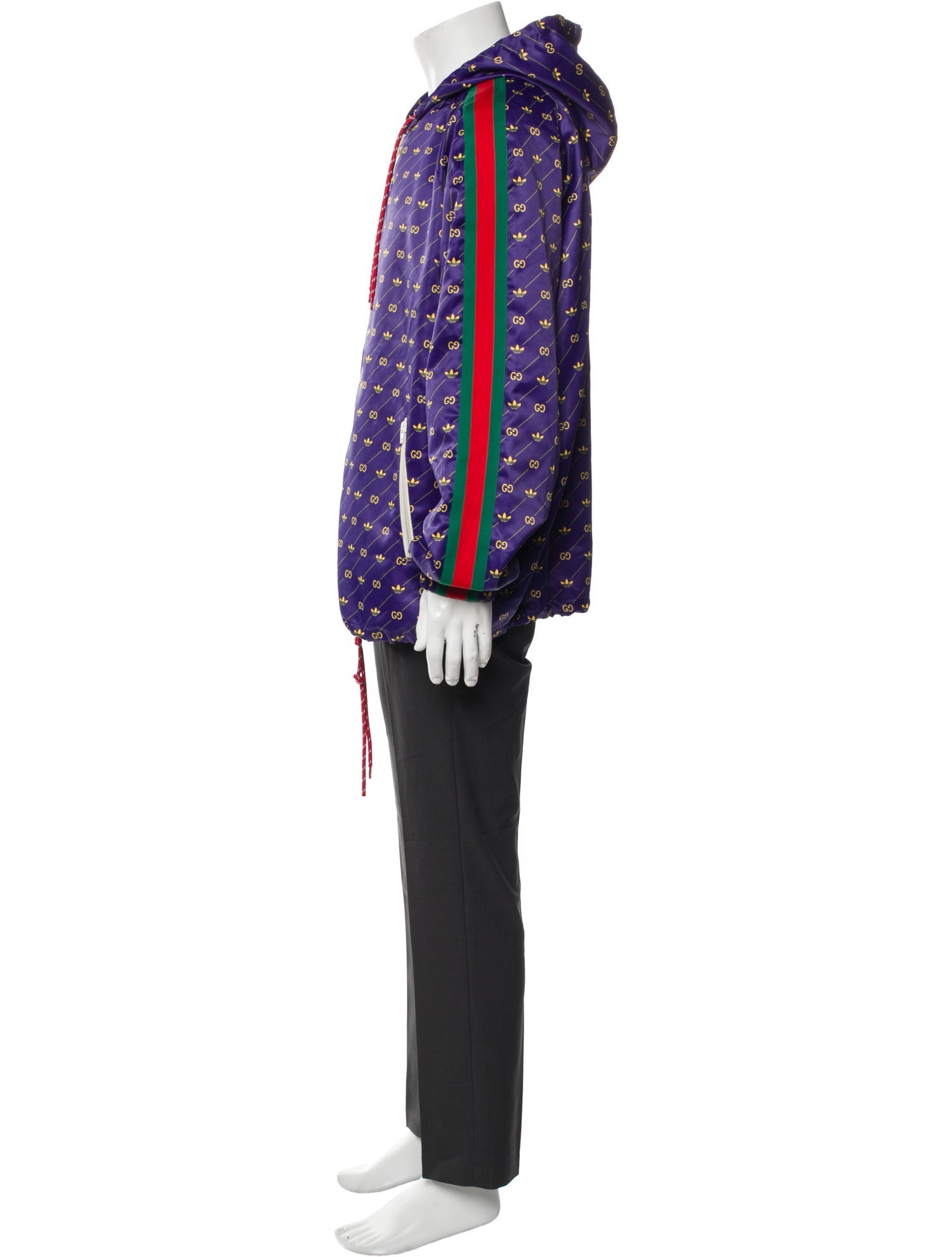 Gucci x Adidas 2023 Web Accent Parka