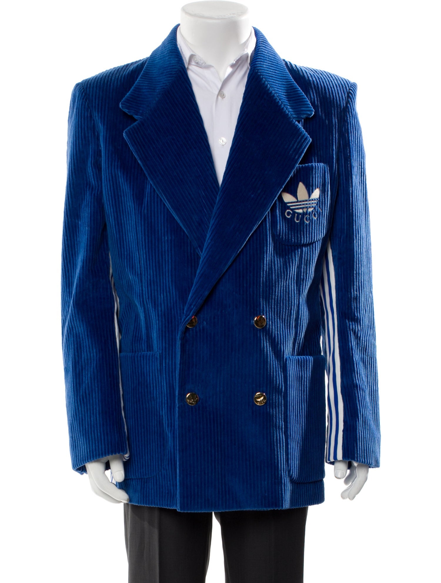 Gucci x Adidas Graphic Print Blazer