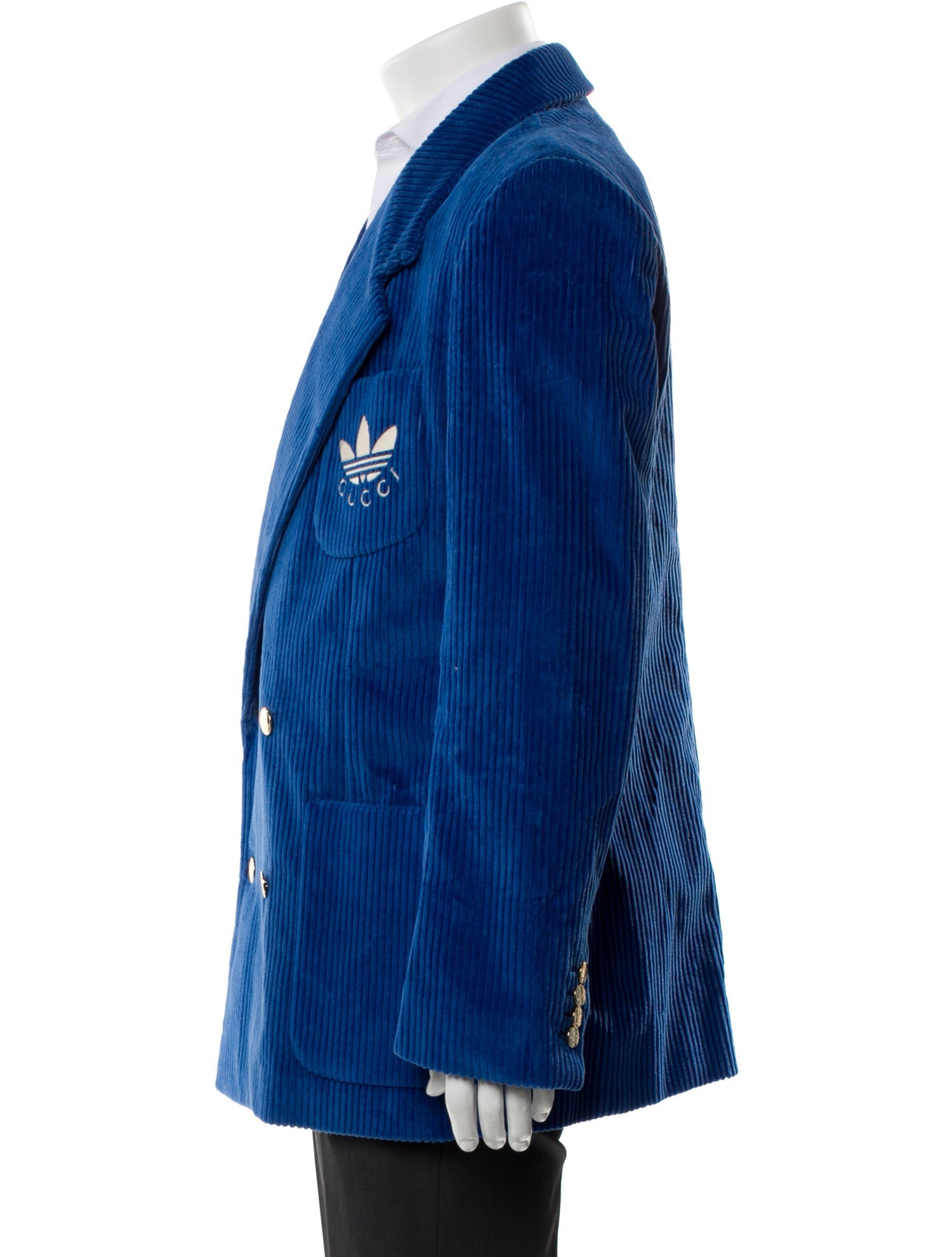 Gucci x Adidas Graphic Print Blazer