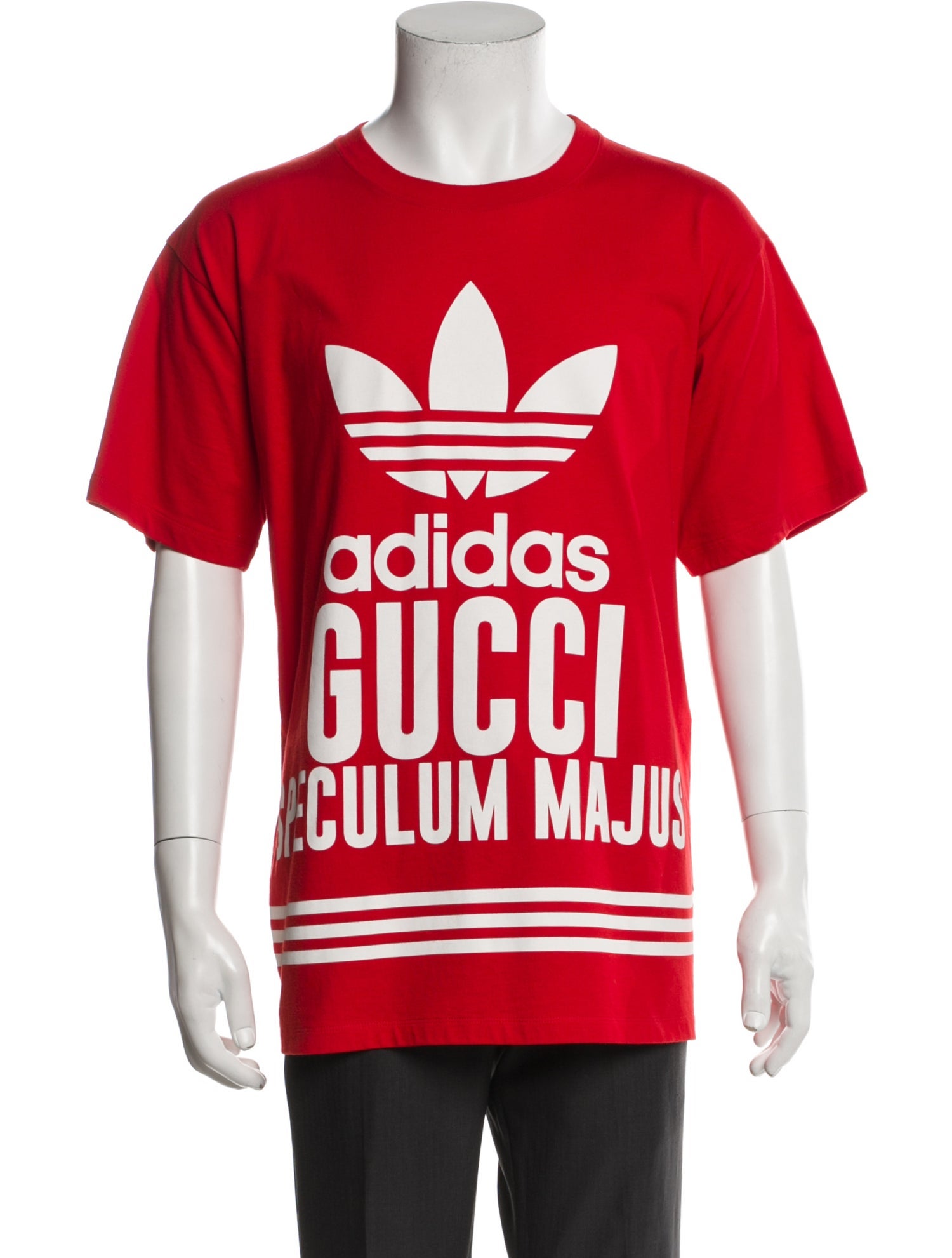 GUCCI X ADIDAS コラボ ウェブアクセント Tシャツ M Gucci x Adidas Gucci x adidas 2022 Web Accent T-Shirt