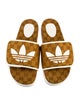 Gucci x Adidas GG Supreme T.Original GG Canvas Slides