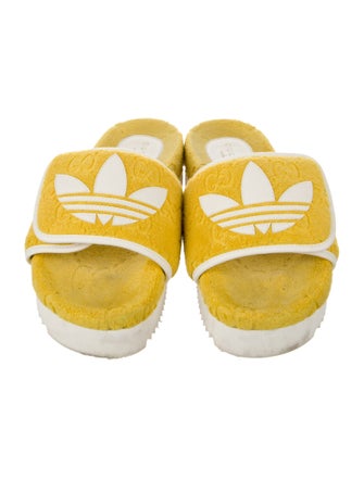 Gucci x Adidas 2022 GG Monogram Slides