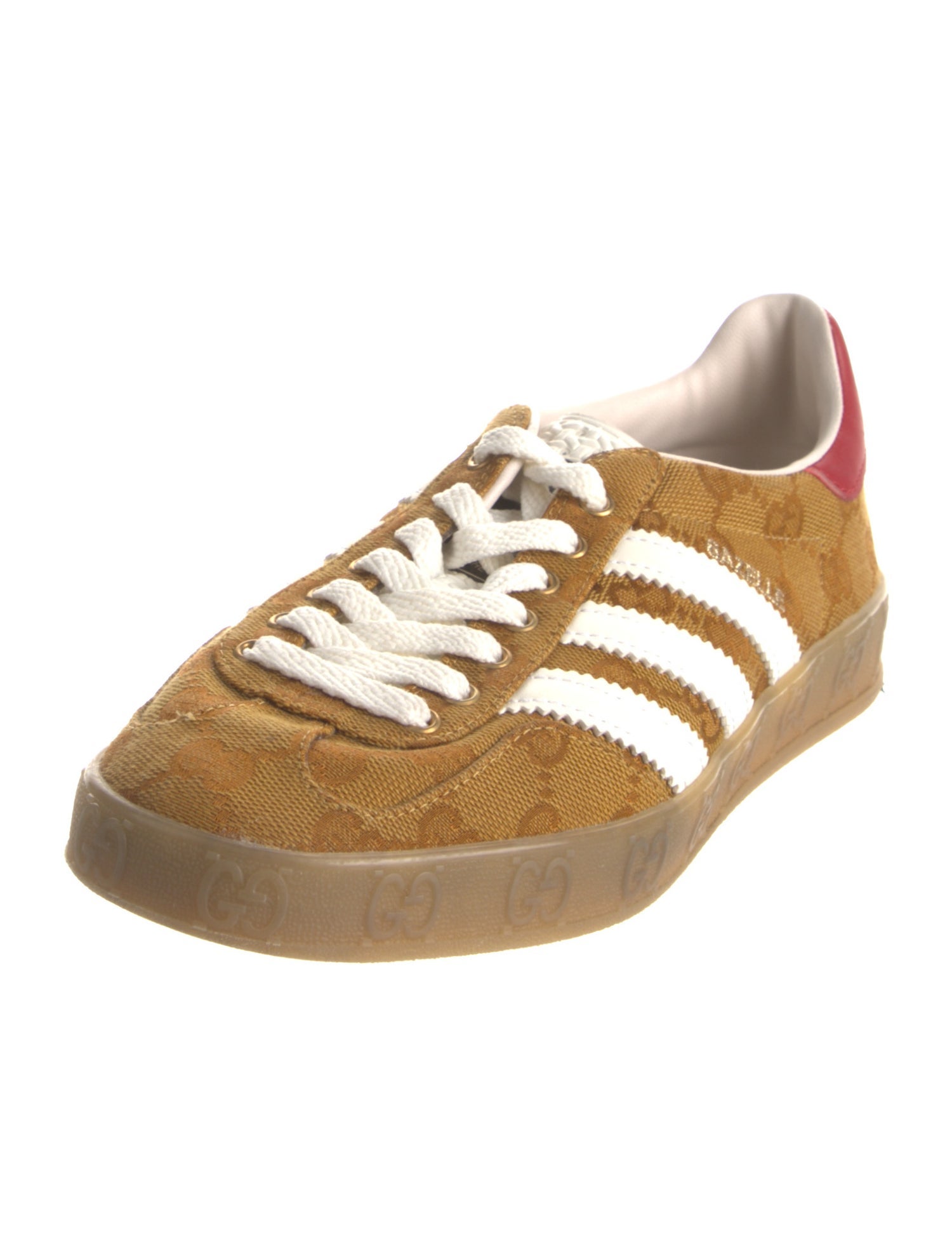 Gucci x Adidas 2022 Plaid Print Sneakers