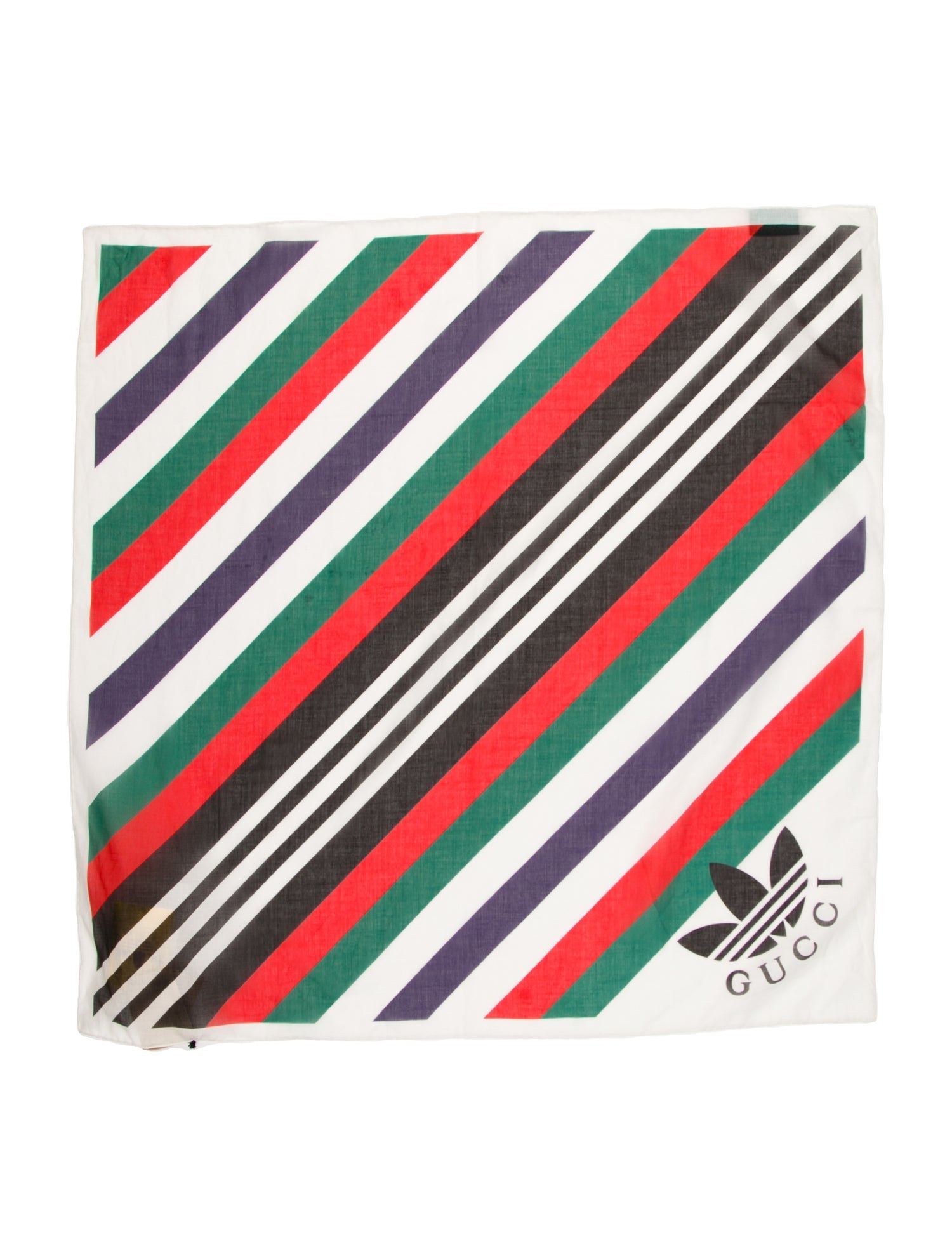 Gucci x Adidas 2023 Striped Scarf w/ Tags
