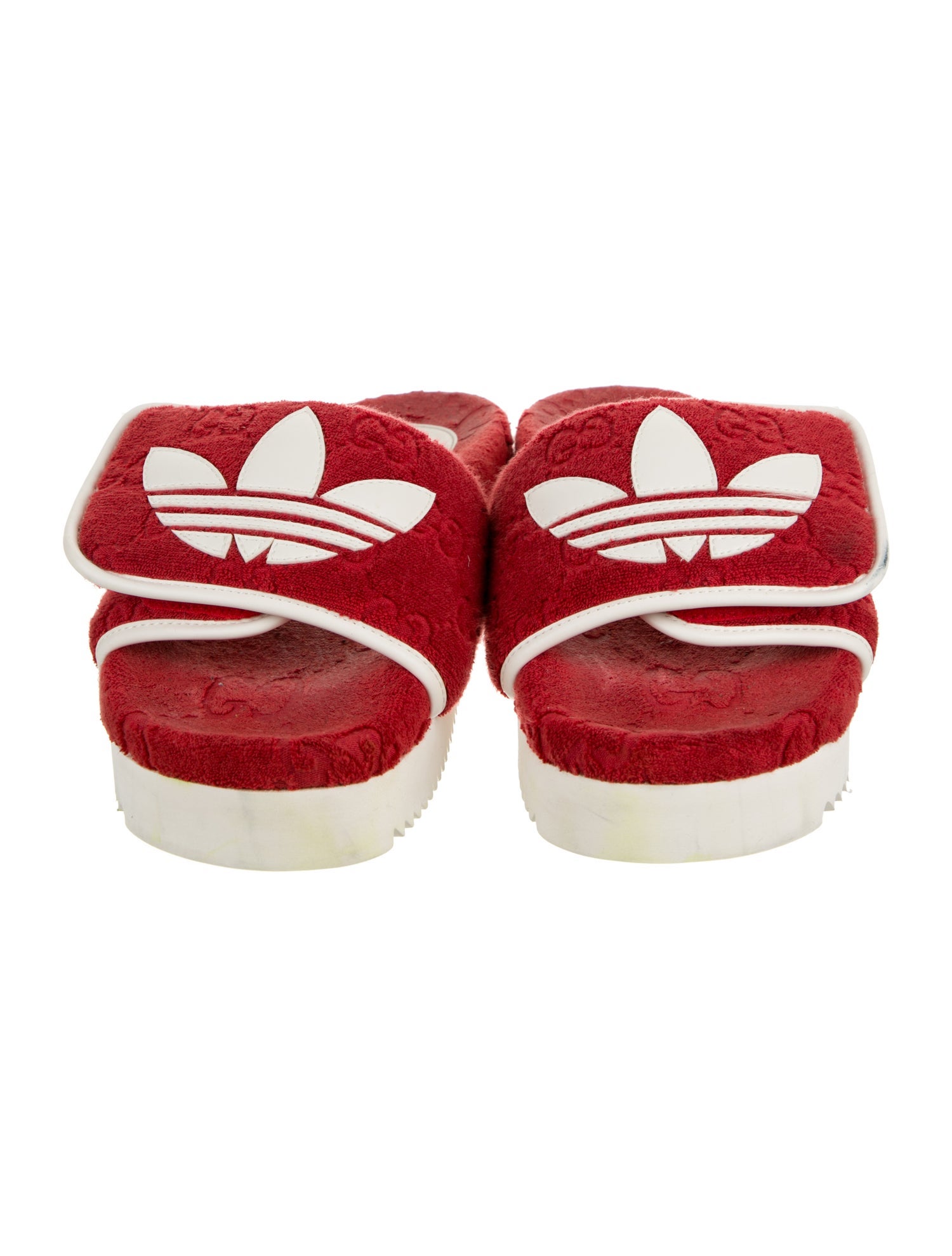 Gucci x Adidas GG Logo Sandals