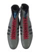 Gucci x Adidas Leather Lace-Up Boots