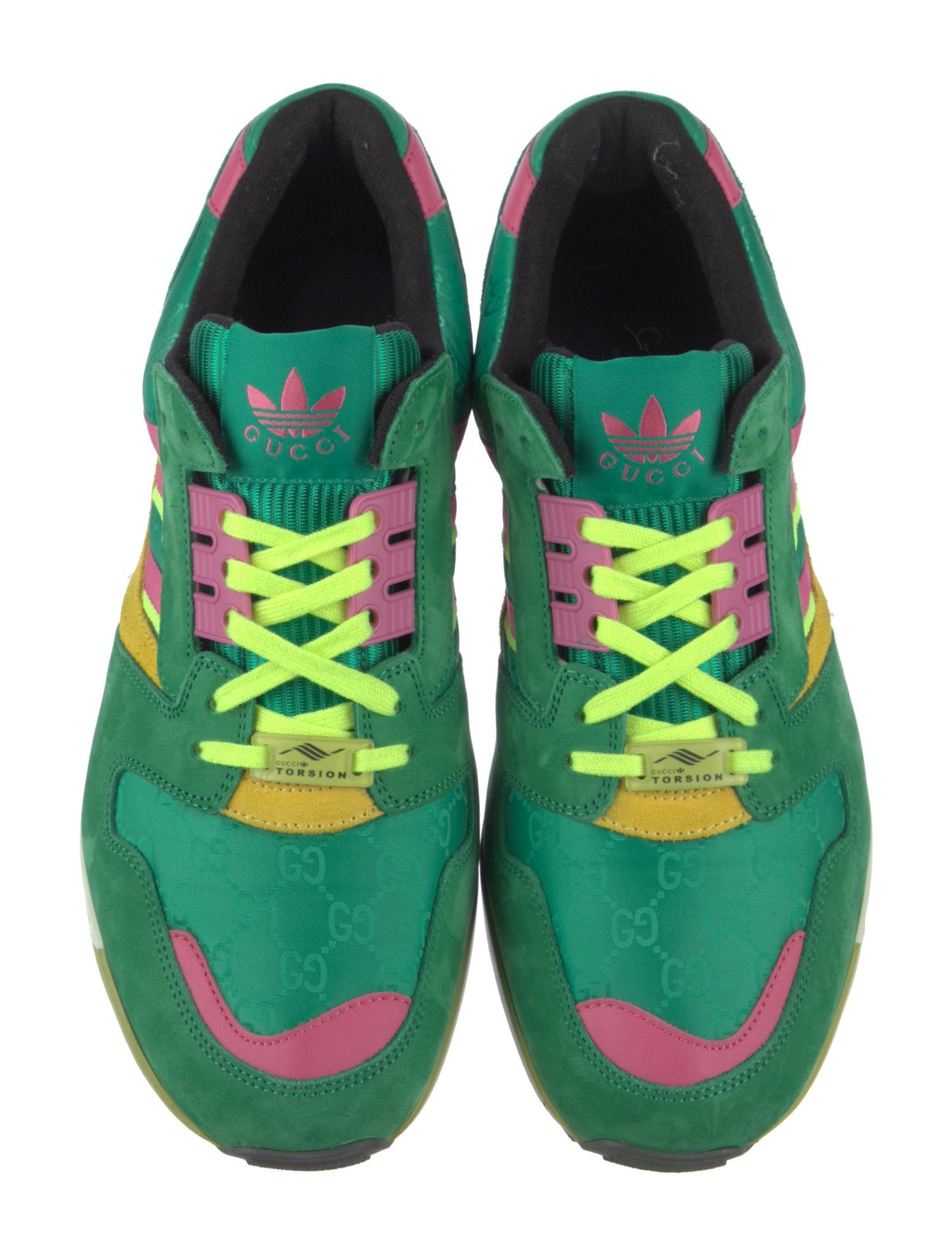 Gucci x Adidas ZX 8000 'GG Monogram' Athletic Sneakers