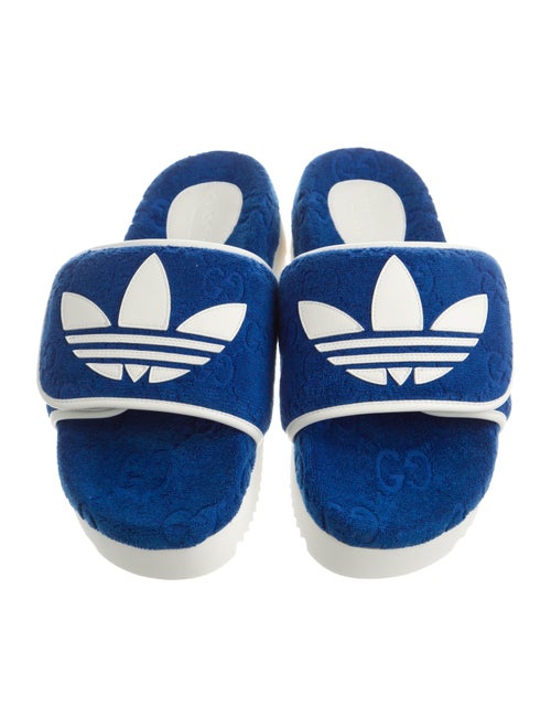 Gucci x Adidas 2022 GG Logo Slides
