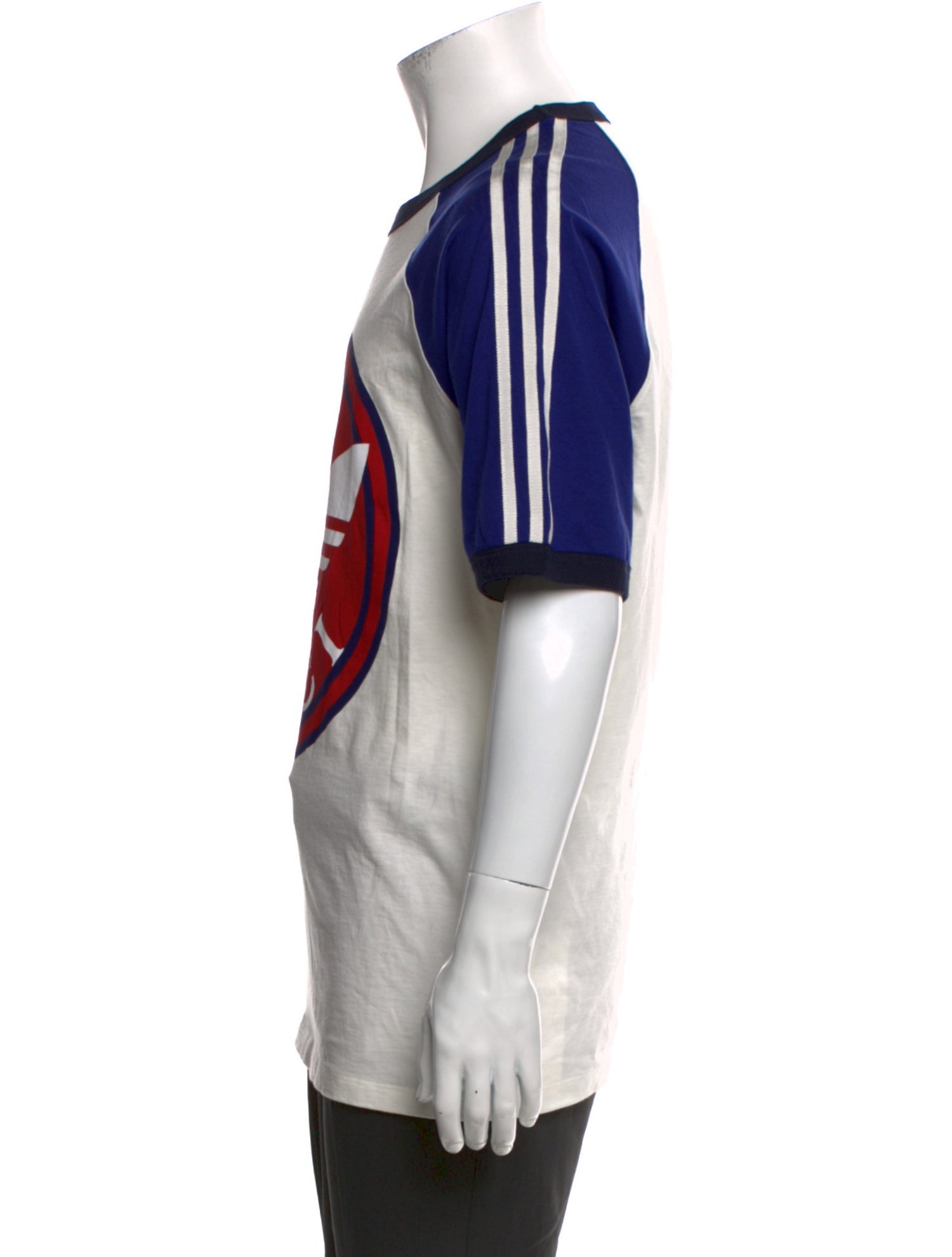 Gucci x Adidas Interlocking G Logo Crew Neck T-Shirt