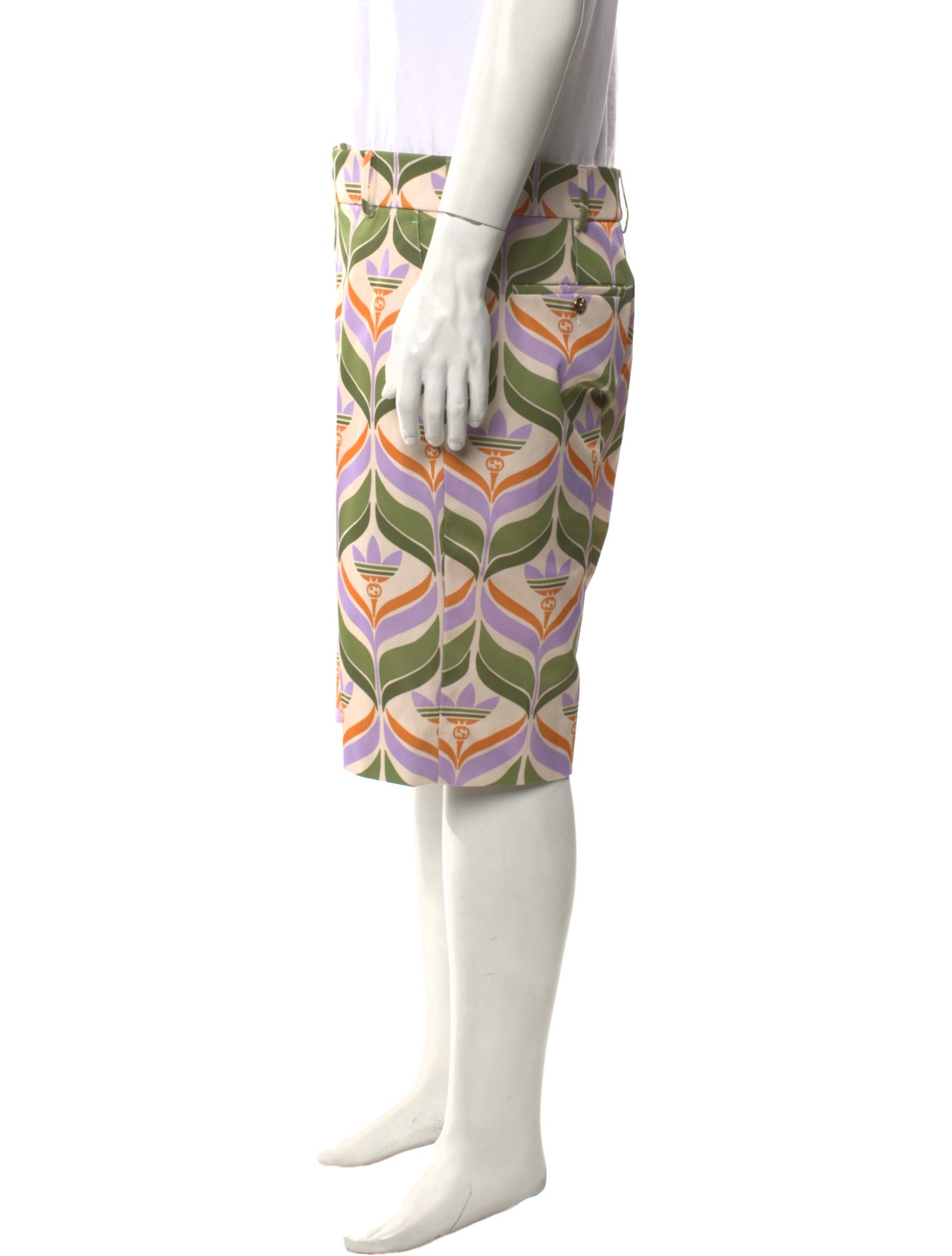 Gucci x Adidas 2022 Flat Front Shorts w/ Tags