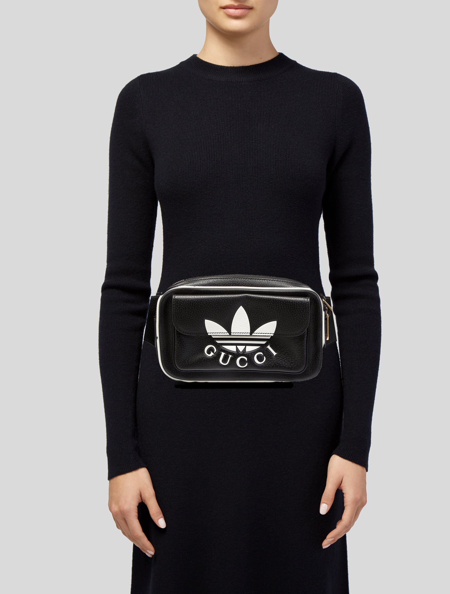 Gucci x Adidas Leather Belt Bag w/ Tags
