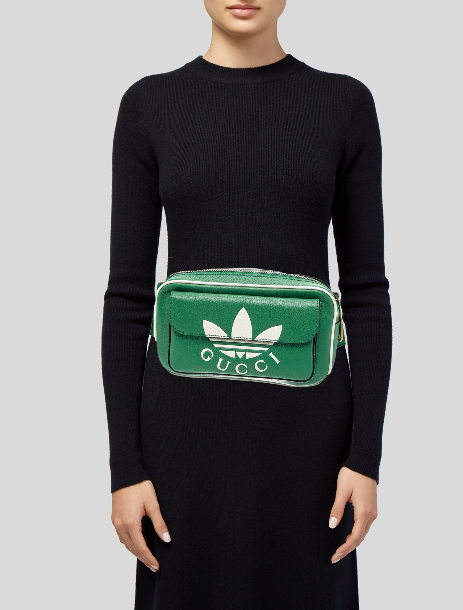 Gucci x Adidas Leather Belt Bag w/ Tags