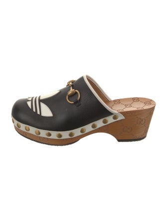 Gucci x Adidas 2022 1955 Horsebit Accent Mules