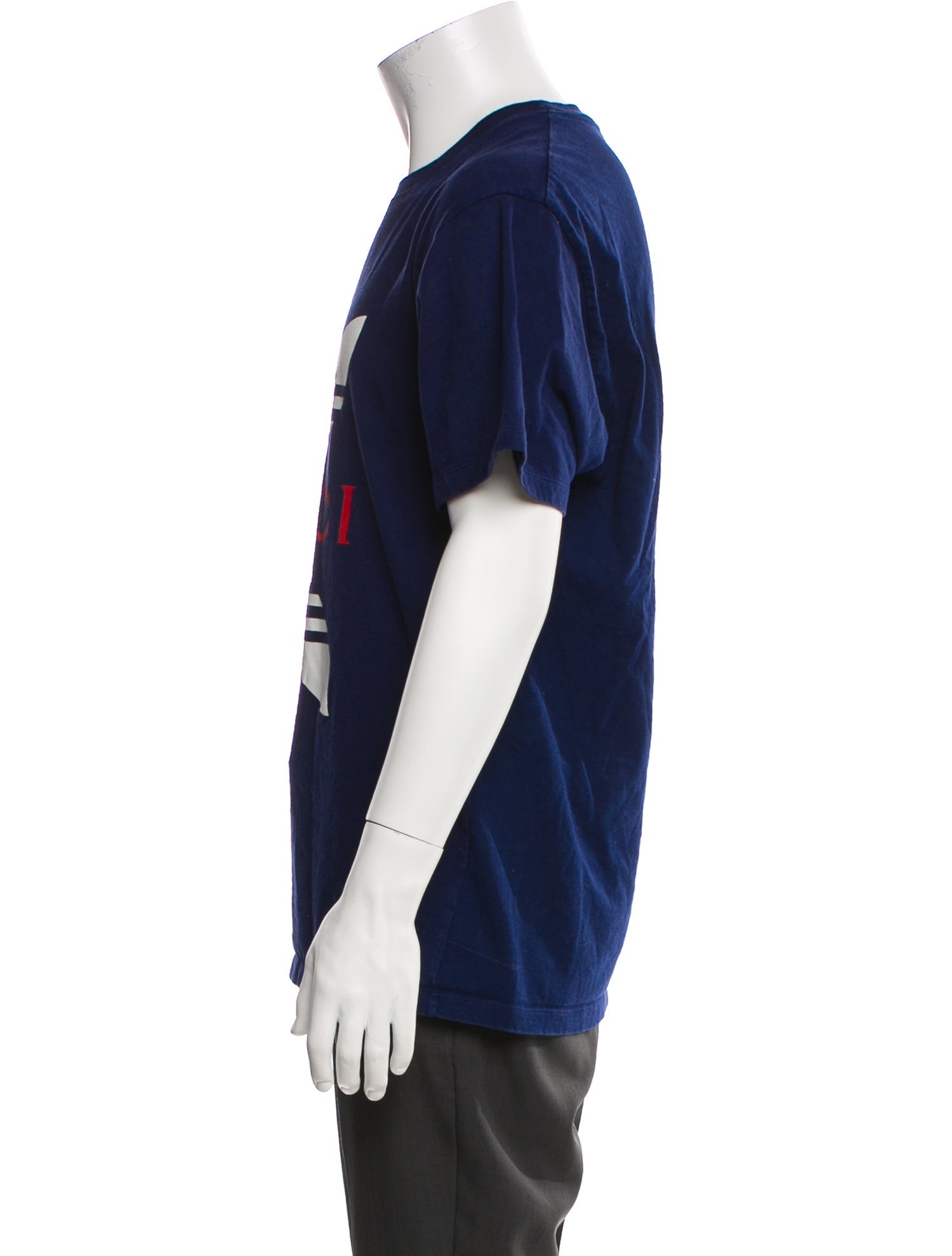 Gucci x Adidas Graphic Print Crew Neck T-Shirt