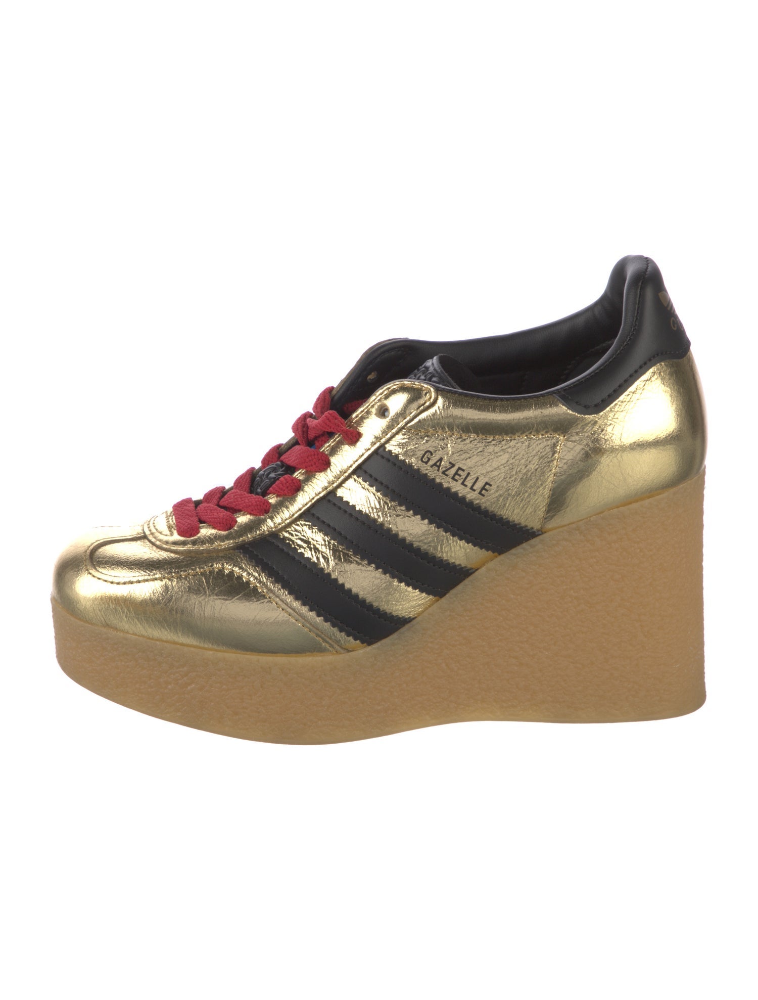 Gucci x Adidas Gazelle Wedge Sneakers