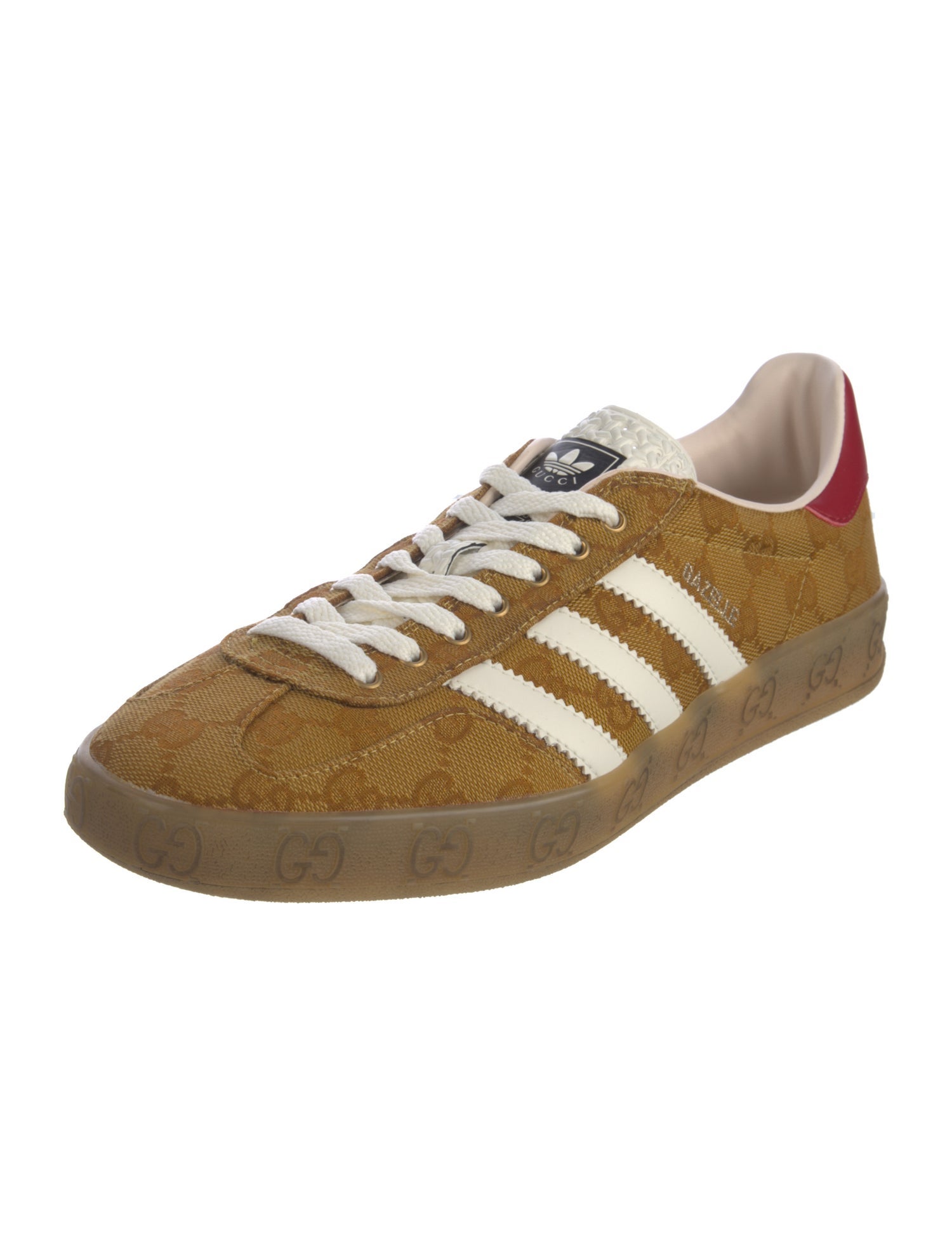 Gucci x Adidas GG Logo Canvas Sneakers