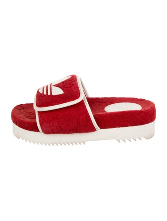 Gucci x Adidas GG Logo Slides