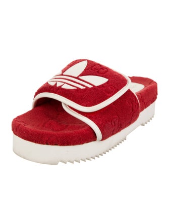 Gucci x Adidas GG Logo Slides