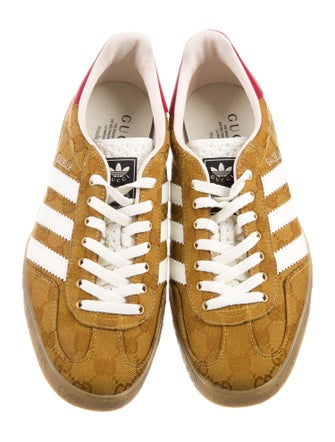 Gucci x Adidas GG Canvas Canvas Sneakers