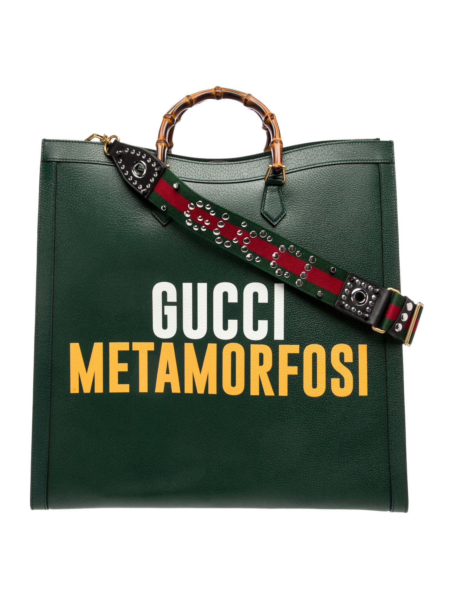 Gucci x Adidas Web Diana Maxi 2022 - Green Totes, Handbags