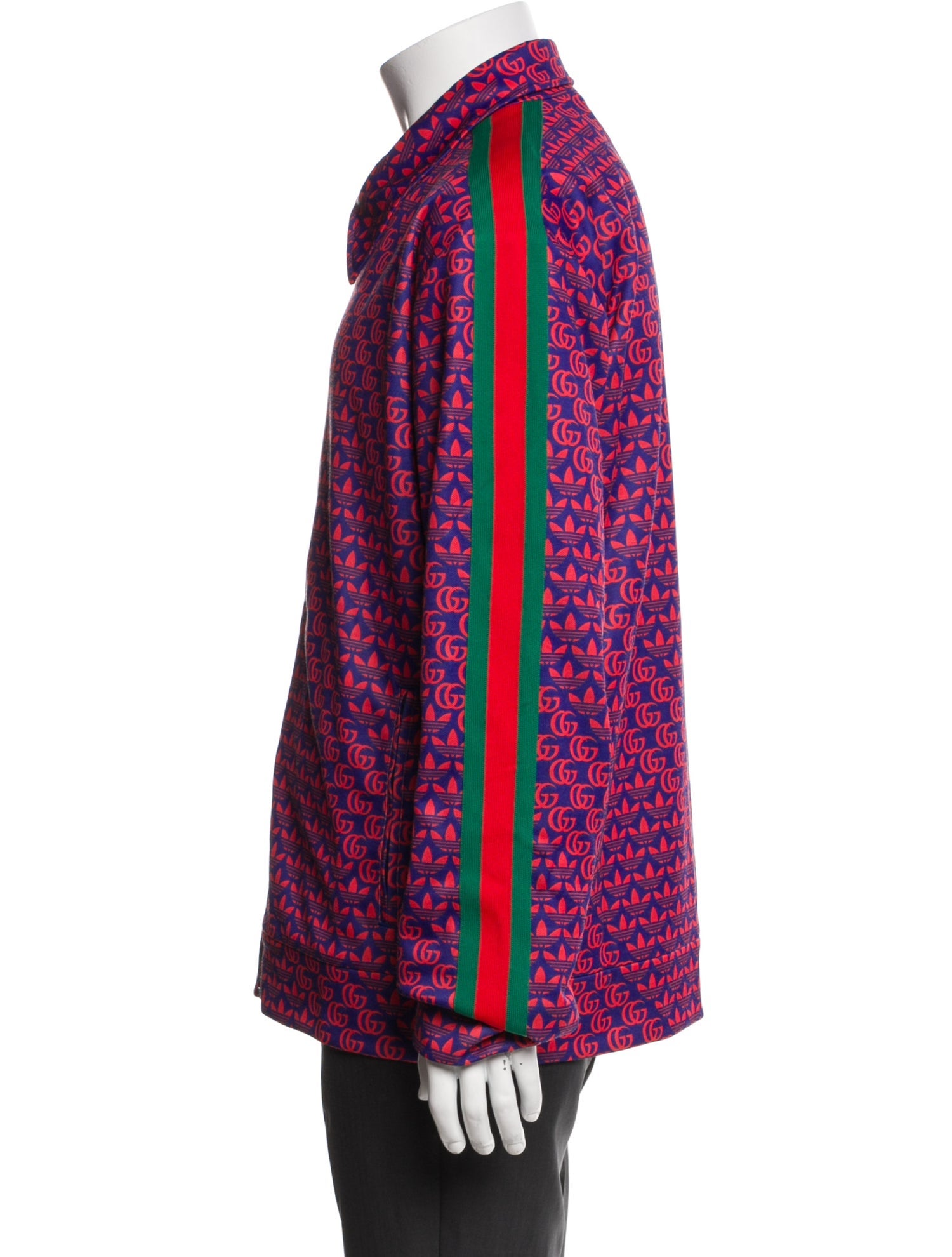 Gucci x Adidas 2022 GG Logo Jacket w/ Tags