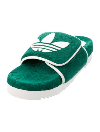 Gucci x Adidas 2022 GG Platform Slides
