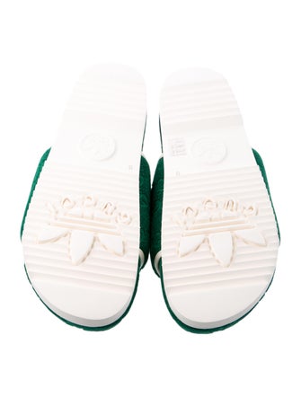 Gucci x Adidas 2022 GG Platform Slides