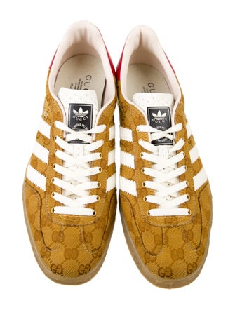 Gucci x Adidas GG Canvas Canvas Sneakers
