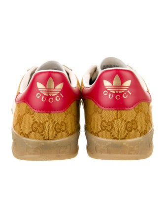Gucci x Adidas GG Canvas Canvas Sneakers